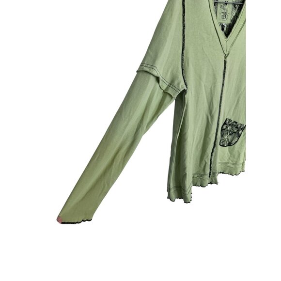 Vintage produce company long sleeve size S fairy‎ whimsy goth granola gremlin - Picture 4 of 5